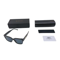 Premium Balenciaga Brille Schwarz Luxus