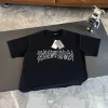 Hochwertiger Balenciaga Kurzarmdruck Luxus