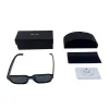 Bestseller Prada Brille im schwarzen Logo-Stil