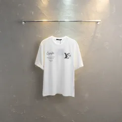 Bestseller Louis Vuitton Kurzarm-Baumwollstil