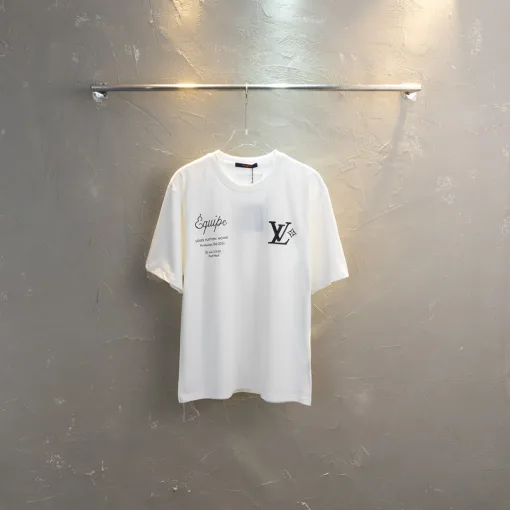 Bestseller Louis Vuitton Kurzarm-Baumwollstil