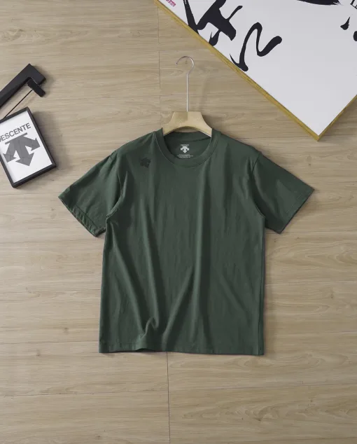 Premium Descente Kurzarm-Strickkollektion in Schwarz