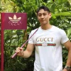 Hochwertige Gucci Kurzarm-Baumwolle Classic Collection
