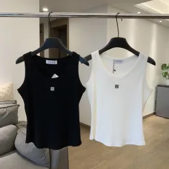 Premium Loewe Weste Schwarz Atmungsaktiver Stil