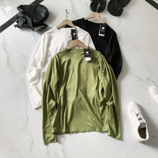 Bestseller Descente Base Shirt Grün Casual Style