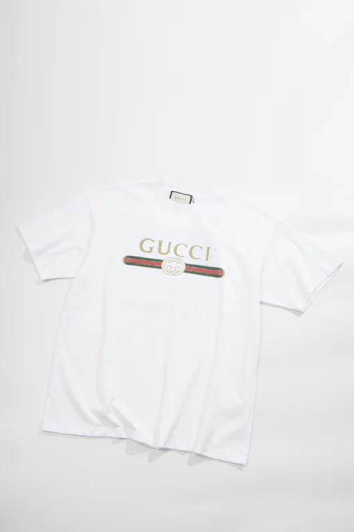 Hochwertige Gucci Kurzarm-Baumwolle Classic Collection