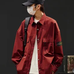 Premium Stone Island Hemden Schwarz Luxus