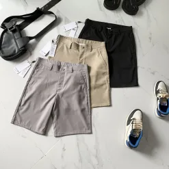 Hochwertige Lacoste Shorts Schwarz Casual Luxury