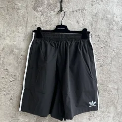 Bestseller Balenciaga Shorts Schwarz Bestickte Kollektion