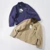 Hochwertige Carhartt Jacke Blue Canvas Vintage Kollektion