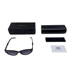 Balenciaga Brille in Premiumqualität mit schwarzem Logo, Luxus