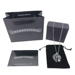 Premium Chrome Hearts T-Shirt Silber Klassisch Luxus