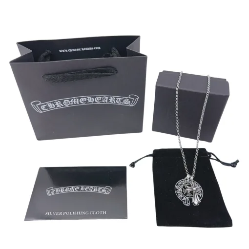Premium Chrome Hearts T-Shirt Silber Klassisch Luxus