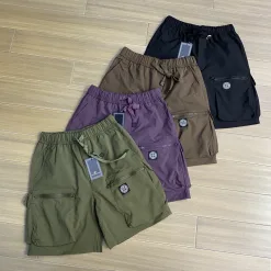 Stone Island Shorts in Premiumqualität, Grün, klassischer Luxus
