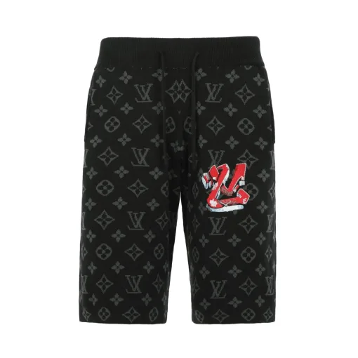 Hochwertige Louis Vuitton Shorts im Baumwoll-Jacquard-Stil