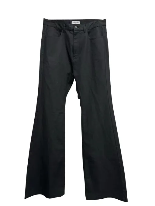 Hochwertige Balenciaga-Hose aus schwarzer Baumwolle, lässiger Luxus