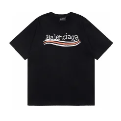 Luxus Balenciaga Kurzarm Baumwolle Classic Luxury
