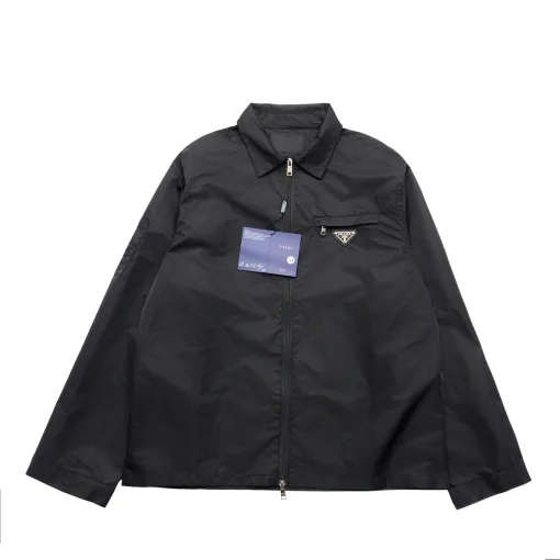 Bestseller Prada Mantel Schwarz Nylon Klassisch Luxus