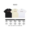 Luxus Gucci Kurzarm Schwarz Baumwolle Minimalist Kollektion