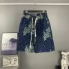 Bestseller Louis Vuitton Shorts Denim Print Luxus