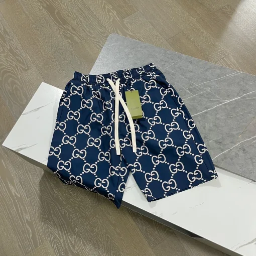 Bestseller Gucci Shorts Marineblau Print Luxus