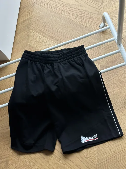 Luxus-Shorts aus weißer Baumwolle von Balenciaga