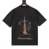 Hochwertige Balenciaga Kurzarm Baumwolle Klassischer Luxus