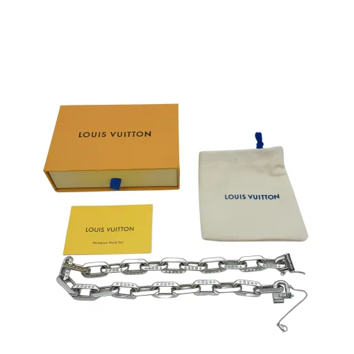 Hochwertige Halskette im Louis Vuitton-Stil