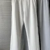 Hochwertige Lululemon-Hose in Weiß, einfarbig