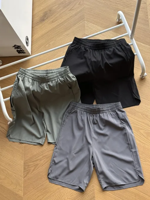 Premium Lululemon Shorts Black Print Kollektion