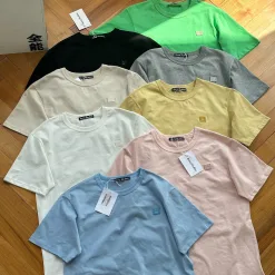 Bestseller: Acne Studios – Kurzarm-Logo-Kollektion aus schwarzer Baumwolle