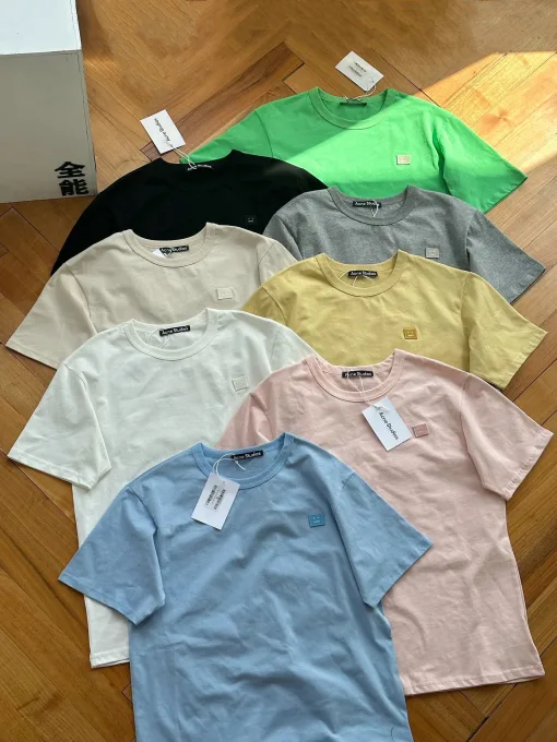 Bestseller: Acne Studios – Kurzarm-Logo-Kollektion aus schwarzer Baumwolle