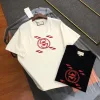 Luxus Gucci Kurzarm Schwarz Baumwolle Logo Stil
