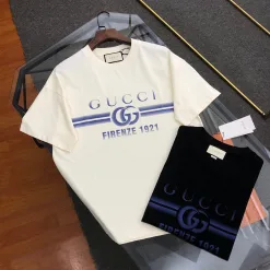 Bestseller: Gucci Kurzarm-Logo-Kollektion aus schwarzer Baumwolle