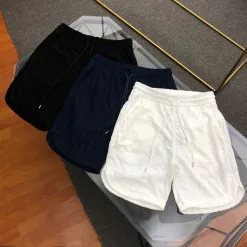 Hochwertiger Dior Kurzarm-Monogramm-Stil aus schwarzer Baumwolle
