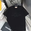 Hochwertiges Gucci Kurzarmhemd im schwarzen Logo-Stil
