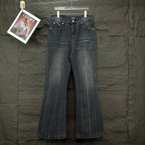 Premium Balenciaga Jeans im Black Washed Style
