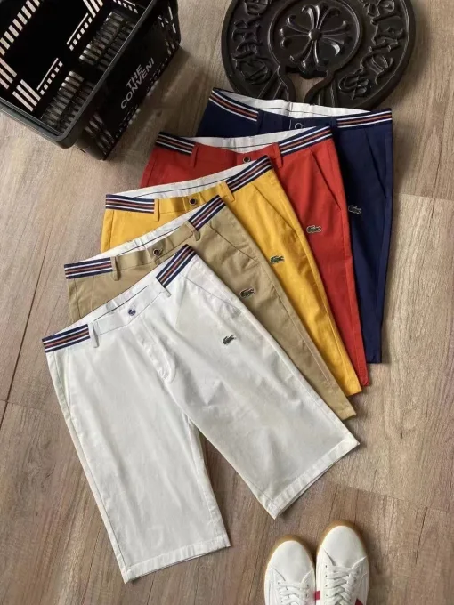Premium Lacoste Shorts Weiß Casual Style