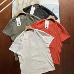 Hochwertige Lululemon Kurzarm Weiß Atmungsaktiv Luxus