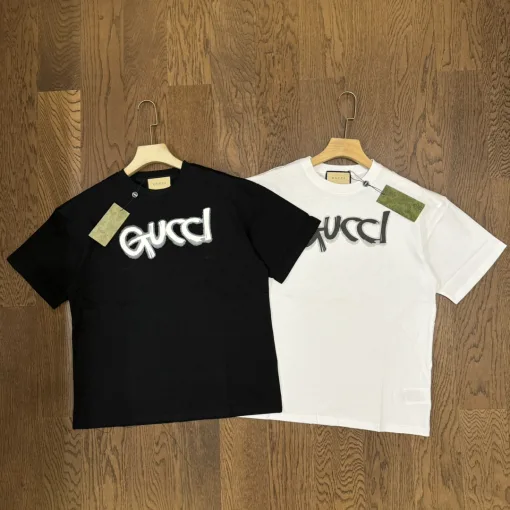Premium Gucci Kurzarm Baumwolle Klassischer Stil
