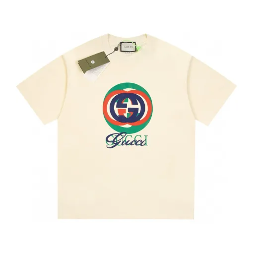 Bestseller Gucci Kurzarm Schwarz gewaschen Luxus