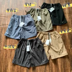 Premium Qualität Nike Shorts Schwarz Nylon Casual Luxury