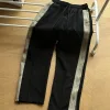 Hochwertige Adidas Casual Pants Black Striped Kollektion