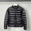 Premium Moncler Mantel Weiß Nylon Modern Style