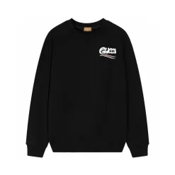 Hochwertige Gucci-Sweatshirts aus schwarzer Baumwolle mit Logo-Kollektion