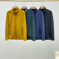 Luxus Descente Mantel Schwarz Casual Kollektion