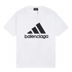 Hochwertige Balenciaga Kurzarm Baumwolle Luxus