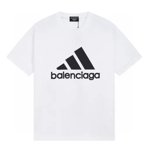 Hochwertige Balenciaga Kurzarm Baumwolle Luxus
