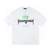 Bestseller Balenciaga Kurzarm-Baumwolldruck