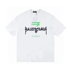 Bestseller Balenciaga Kurzarm-Baumwolldruck